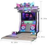 55寸舞法舞天跳舞机游戏厅电玩大型电玩城游戏机投币娱乐音乐机