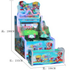 双人宝贝超级射水机儿童游戏机投币大型游乐场设备游戏机带座椅