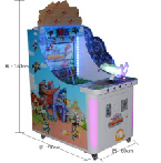 城堡大冒险游艺机儿童投币大型游戏机电玩城娱乐射水机亲子乐园设备