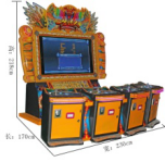 一鸣惊人成人摊位机四人位大型电玩城游乐设备投币游戏机